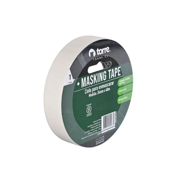 Cinta masking Crema 24mm x40MmTORRE