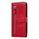 thumbnail image 5 of Funda con Cremallera para Xiaomi 14T Pro, Carcasa Cartera de Cuero PU con Soporte y Tarjetero, 5 of 6