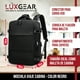 thumbnail image 2 of Mochila De Viaje Luxgear NomadLife Impermeable Cabina - Negro, 2 of 11