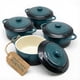 thumbnail image 1 of Juego de cazuelas Kook Ceramic Mini Cocotte de 350 ml, 4 unidades, 1 of 7