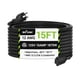 thumbnail image 1 of Cable de extensión para exteriores BN-LINK, 15 pies, 15 A, 1875 W, 12/3 SJTW, negro, 1 of 7