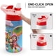 thumbnail image 4 of Rainbow RubyBotella de Agua con Tapa Pop Top de Un Toque, Acero Inoxidable, a Prueba de Fugas, para Deportes, Botella Infantil rosa 12 oz, 4 of 6