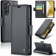 thumbnail image 1 of CaseMe tipo cartera Samsung Galaxy S22 Plus con cierre magnético, RFID, tarjetero, soporte, carga inalámbrica, 1 of 5