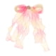 thumbnail image 3 of Rollo De Cinta De Tul Con Gradiente De Arcoíris Para Manualidades De Bricolaje, Paquete De Vacaciones, Color Rosa, 3 of 5