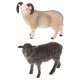 thumbnail image 4 of Figuras De Animales De Plástico Realistas Modelo De Simulación Bighorn Sheep + Black Goat, 4 of 5