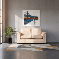 Latam Home - Sofa Ancona 2 C Pu Grano Beige