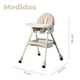 thumbnail image 2 of Silla Comer Bebe Doble Altura Safe Baby Beige, 2 of 6