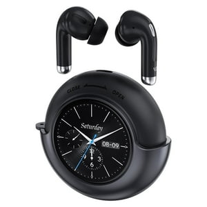 Aaronmei Auriculares Inalámbricos Bluetooth 5.4 Negro