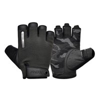 Guantes Medios Rdx De Levantamiento Black Wga-T2Hb Talla M