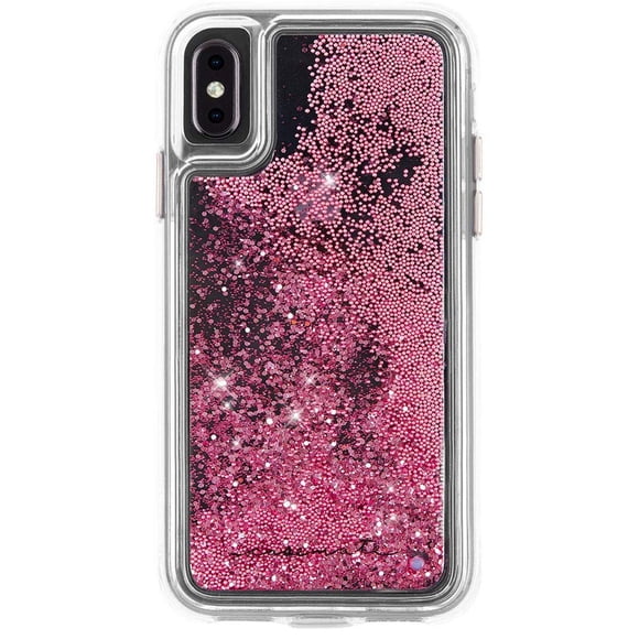 Funda Case-Mate para iPhone XS Max con Brillo Cascada Oro Rosa