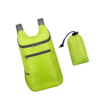 Magideal - Mochila De Senderismo Mochila Ligera Y Plegable Transpirable Mujeres Hombres Resistente Al Desgaste Plegable Gran Capacidad Mochila Al Aire Libre Para , Verde