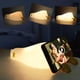 thumbnail image 1 of Luz de noche de pato para niños, lámpara táctil de silicona con forma de pato, luz de noche regulable para guardería con sensor de solapa, recargable con temporizador de 30 minutos y control táctil, l, 1 of 5