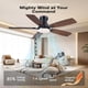 thumbnail image 2 of Ventilador De Techo Jl6646 46 In Dc 5 Aspas, 2 of 3