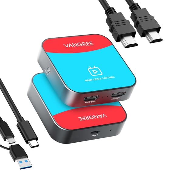 Tarjeta de captura VANGREE 4K HDMI 1080P 60FPS para Nintendo Switch