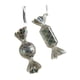 thumbnail image 2 of Adornos Navideños Acrílicos Transparentes Para árbol De Navidad, Para Celebraciones, Fiestas En Casa, 2 Caramelos, 2 of 5
