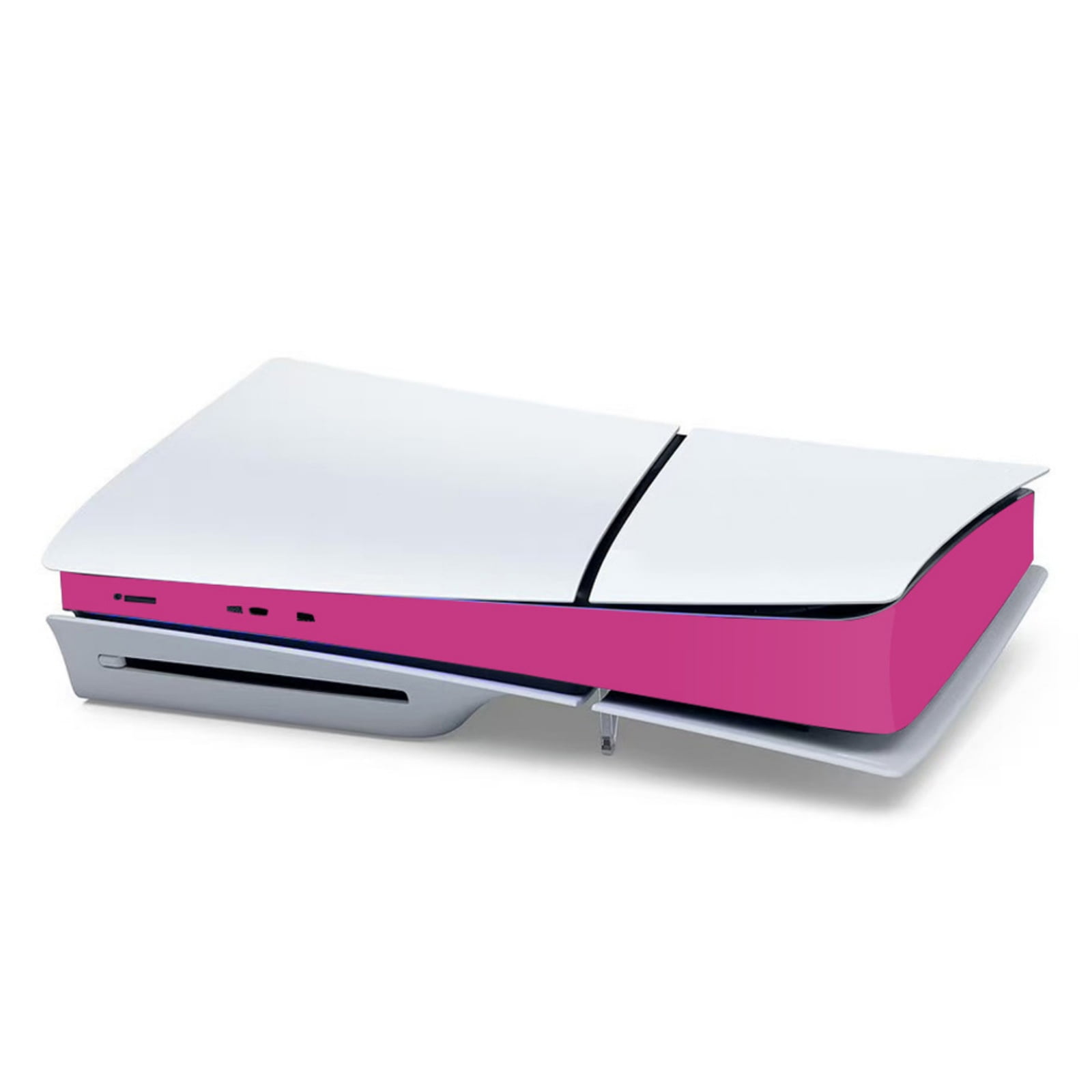 Genérico - Sticker De Piel Media Para Ps5 Slim Disco, Película Protectora Central Resistente A Arañazos