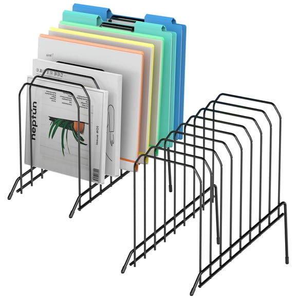Organizador de escritorio MINDEPOT de 8 secciones 19x27x32 cm metal