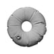 thumbnail image 2 of Peso De La Base Del Paraguas Redondo Rellenable Para El Soporte Del Poste De La Bandera De La Pluma Al Aire Libre Del Arco, 2 of 5
