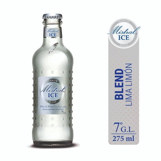 Cóctel Ice Blend 7° Botella 275 cc Mistral