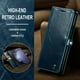 thumbnail image 2 of 1pc Phone Case With Luxury Retro Flip Artificial Leather Case For Samsung Galaxy Z Fold 5 5G Fold5 Wallet With Card Holder Shockproof Cover, 2 of 3