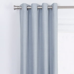 Mashini - Cortina Blackout 140X220 Canvas Celeste