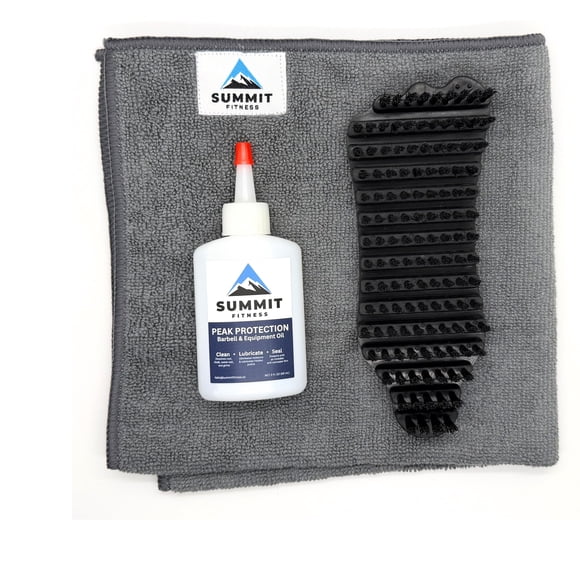 Kit de cuidado para barra SUMMIT FITNESS Peak Protection Oil Brush