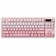 thumbnail image 2 of Teclado MEcanico Ajazz MK87 Three Mode Layout 87 Teclas + pantalla + Knob Gradient Pink, 2 of 3