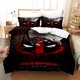 thumbnail image 1 of Dead-pool 3 PCS Comforter Set with 2 Pillowcases,Deadpoo-l Bedding Set Sheet Set for Kids Adults,All Season Lightweight, 1 of 5