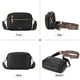 thumbnail image 3 of Bandolera Telena Small para mujer, piel vegana, color negro, 3 of 3