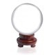 thumbnail image 1 of Bola de cristal LONGWIN de 100 mm transparente para fotografía con soporte, 1 of 3