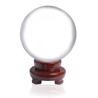 Bola De Cristal Longwin De 100 Mm Transparente Para Fotografía Con Soporte