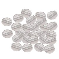 Magideal - 100 Uds. Soportes Para Tarjetas De Juego Diy Multiusos Para Mostrar Imágenes De Tarjetas De Visita