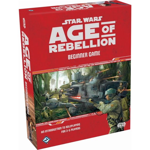 Juego para principiantes de Star Wars: Age of Rebellion Fantasy Flight