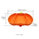 thumbnail image 2 of Children's Halloween Silicone Pumpkin Dinner Plate, Baby Silicone Non-slip Tableware, Suction Cup Type Food Supplement Box, Integrated Divided Grid Tableware, 2 of 4