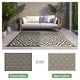 thumbnail image 3 of Alfombra Sarben Outdoor 183 x 274 cm Impermeable Reversible, 3 of 3