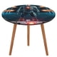 thumbnail image 1 of Cyborg-theme Fitted Round Tablecloths Elastic Edged Table Covers Waterproof Table Cloth for Kitchen Holiday Party Tables Decor 120cm, 1 of 6