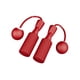 thumbnail image 3 of Cuerda De Saltar Sin Cuerda Ponderada, Antienredos, Para Fitness, Interior, Exterior, Hombres, Mujeres, Bola Roja De 30 Mm, 3 of 5