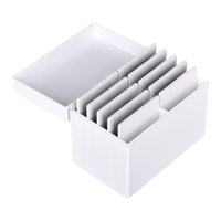 Magideal - Caja De Almacenamiento De 10 Capas Para Pestañas, Bandeja De Mano, Caja De Almacenamiento Para Extensión De Pestañas Postizas, Organizador De Maquilla