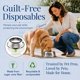 thumbnail image 2 of Tazones para perros Kinn 454 ml, paquete de 50 descartables, 2 of 9