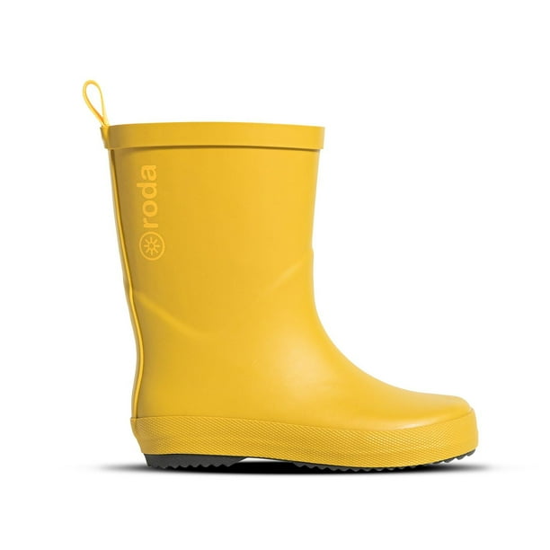Botas de agua para niños y niñas Roda Amarillo amarillo 20
