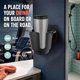 thumbnail image 4 of Portavasos EDSRDUX 8-30 oz Antideslizante de Montaje en Pared, 4 of 7