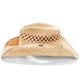thumbnail image 3 of Sombrero Stetson Madrid, rafia, paja, estilo vaquero, color natural, XL, 3 of 5