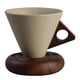 thumbnail image 1 of Taza De Café De Cerámica Con Platillo, Taza De Capuchino Para El Té De La Tarde, Oficina, Cacao S, 1 of 5