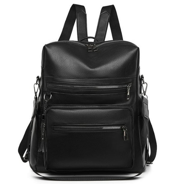 Mochila de moda para mujer, bolso multiusos, diseño convertible, bolso de hombro, bolso de viaje