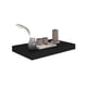 thumbnail image 1 of Repisa Flotante Negra Minimalista Estante Organizador Pared 60cm, 1 of 6