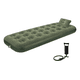 thumbnail image 1 of Colchón Inflable Individual 1 Plaza Con Almohada y Inflador Vidita Color Verde, 1 of 3