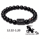 thumbnail image 1 of Unique 12-Constellation Stone Beads Bracelet - Perfect Gift for Leo, Taurus, Capricorn & Libra Lovers!, 1 of 5