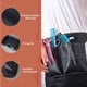 thumbnail image 3 of Bolsa de tijeras de peluquería, Bolsa de cintura de cuero de peluquería, Funda de almacenamiento de herramientas de peluquería profesional con cinturón, Bolsa de cintura de almacenamiento de, 3 of 3