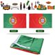 thumbnail image 5 of Bandera de Portugal Boolavard 90 x 150 cm, impermeable, doble cara, 5 of 8