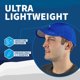 thumbnail image 4 of Gorra para correr TrailHeads con protección UV, ligera, para hombre, azul, 4 of 6